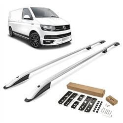 Roof rails for Volkswagen VW Transporter T6 H1 L1 SWB 2015-2019 SKYPORT Al