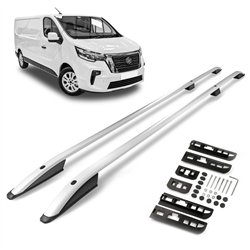 Relingi dachowe Nissan Primastar II J4 H1 L1 SWB 2021- Aluminium