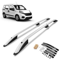 Relingi dachowe do Fiat Qubo I 2008-2019 | Aluminium plastik