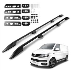 Roof rails for Volkswagen VW Transporter T6 H1 L1 SWB 2015-2019 SKYPORT Al