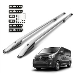 Roof rails for Renault Trafic III FG/JG H1 L2 Grand 2014- SKYPORT Aluminum