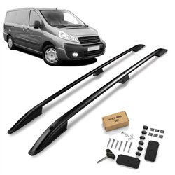 Roof rails for Fiat Scudo II 270/272 H1 L1 2007-2016 SKYPORT Aluminum Plas