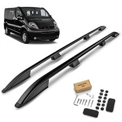 Relingi dachowe Renault Trafic II FL/JL H1 L1 SWB 2001-2014 Alum