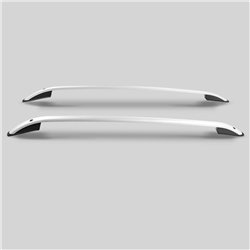 Roof rails for Ford Tourneo Courier I B460 2014-2023 SKYPORT Aluminum Plas