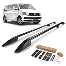 Roof rails for Volkswagen VW Caravelle T6 H1 L1 SWB 2015-2019 SKYPORT Alum
