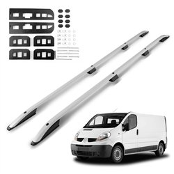 Relingi dachowe Renault Trafic II FL/JL H1 L1 SWB 2001-2014 Alum