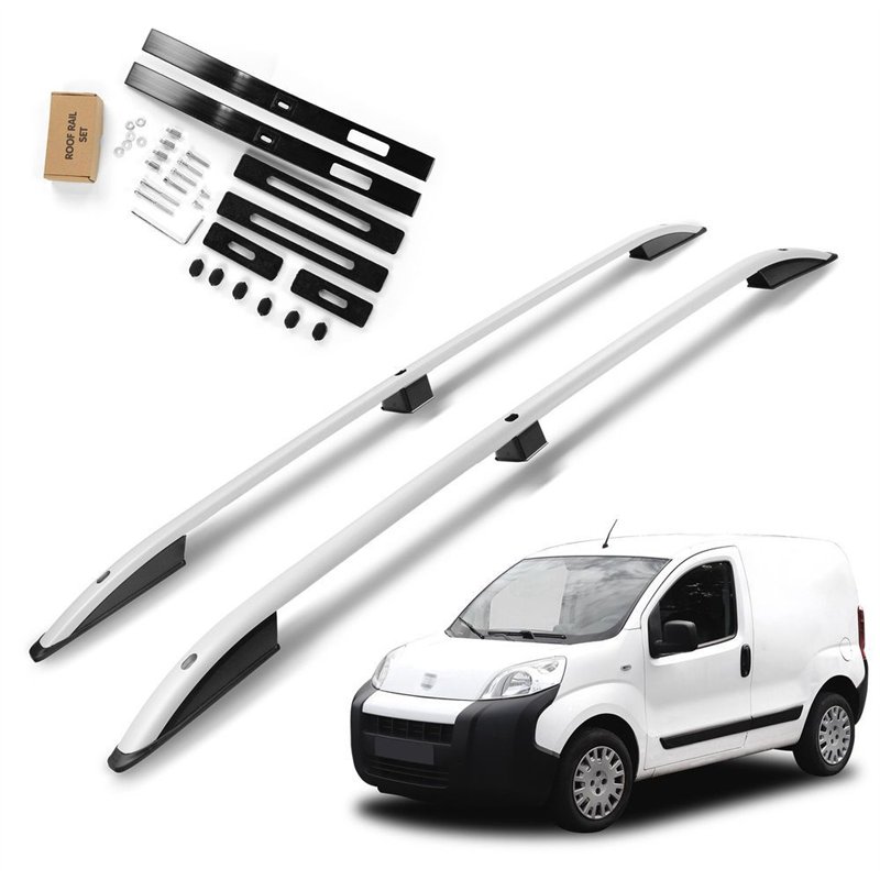 Relingi dachowe Fiat Fiorino III 225 2008-2018 Aluminium plastik