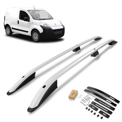 Roof rails for Fiat Fiorino III 225 2008-2018 SKYPORT Aluminum Plastic