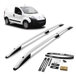 Roof rails for Fiat Fiorino III 225 2008-2018 SKYPORT Aluminum Plastic