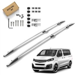 Roof rails for Opel Zafira Life I K0 V H1 L3 L 2019- SKYPORT Aluminum Plas