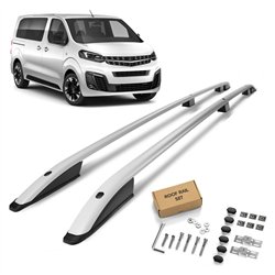 Roof rails for Opel Zafira Life I K0 V H1 L3 L 2019- SKYPORT Aluminum Plas