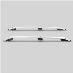 Roof rails for Peugeot Bipper I A 225L 2007-2015 SKYPORT Aluminum Plastic