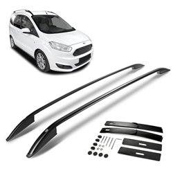 Roof rails for Ford Tourneo Courier I B460 2014-2023 SKYPORT Aluminum Plas