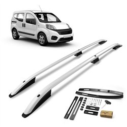 Relingi dachowe do Fiat Qubo I 2008-2019 | Aluminium plastik