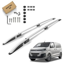 Roof rails for Citroen Spacetourer I V H1 L3 XL 2016- SKYPORT Aluminum Pla