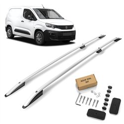 Relingi dachowe Peugeot Partner III K9 H1 L2 2018- Aluminium pla