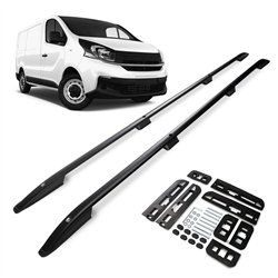 Relingi dachowe Fiat Talento II 296 H1 L1 SWB 2016-2021 Aluminium plasti