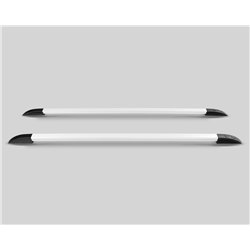 Roof rails for Ford Tourneo Courier II V769 2023- FLUSH Aluminum Plastic