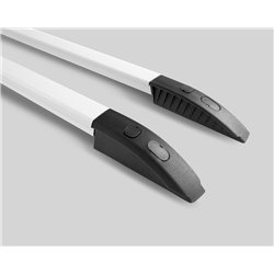Roof rails for Ford Tourneo Courier II V769 2023- FLUSH Aluminum Plastic
