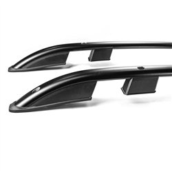 Roof rails for Jeep Renegade I (BU) 2014- | SKYPORT Black Aluminum Plastic