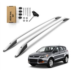 Roof rails for Ford Escape III C520 DM2 2012-2018 SKYPORT Aluminum Plastic