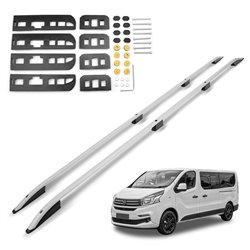 Roof rails for Fiat Talento II 296 H1 L2 LWB 2016-2021 SKYPORT Aluminum Pl