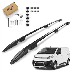 Relingi dachowe Citroen Jumpy III V H1 L3 XL 2016- Aluminium pla