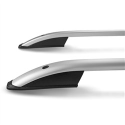 Roof rails for Mercedes T-Class W420 2022- SKYPORT Silver Aluminum Plastic