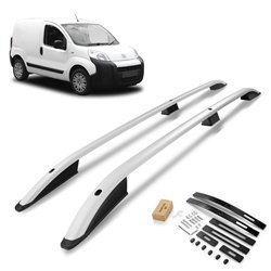 Roof rails for Citroen Nemo I A 225L 2008-2015 SKYPORT Aluminum Plastic
