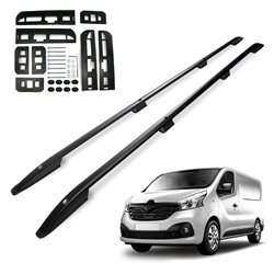 Relingi dachowe Renault Trafic III FG/JG H1 L1 SWB 2014- Aluminium plast