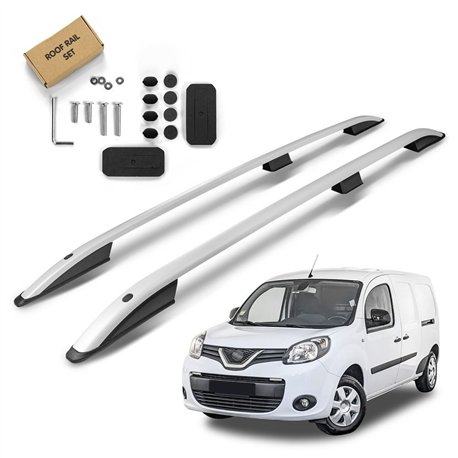 Roof rails for Nissan NV250 I W H1 L1 Standard 2019-2022 SKYPORT Aluminum