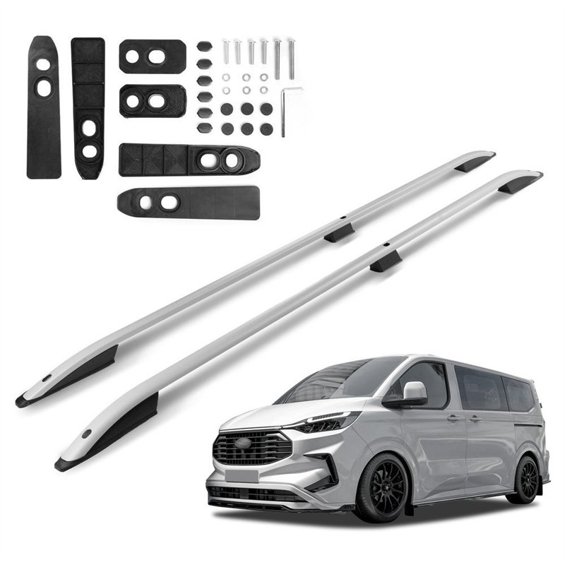 Roof rails for Ford Tourneo Custom II V710 H1 L1 SWB 2023- SKYPORT Aluminu