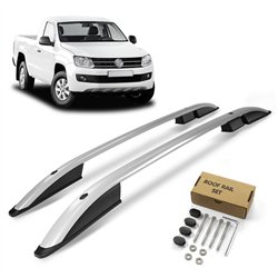 Roof rails for Volkswagen VW Amarok I 2H 4D 2010-2020 SKYPORT Aluminum Pla