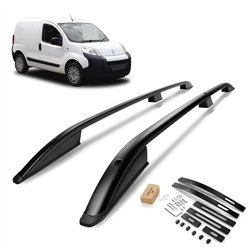 Roof rails for Peugeot Bipper I A 225L 2007-2015 SKYPORT Aluminum Plastic
