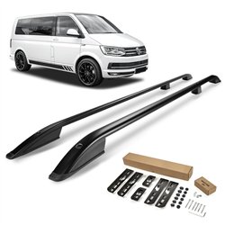Roof rails for Volkswagen VW Multivan T6 H1 L1 SWB 2015-2019 SKYPORT Alumi