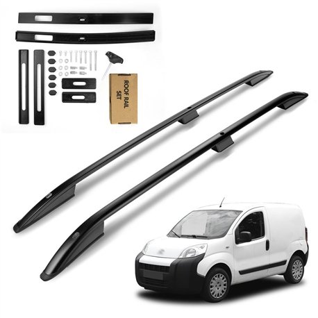 Relingi dachowe Citroen Nemo I A 225L 2008-2015 Aluminium plasti