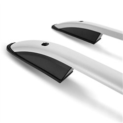 Roof rails for Opel Vivaro A X83 H1 L2 LWB 2001-2014 SKYPORT Aluminum Plas