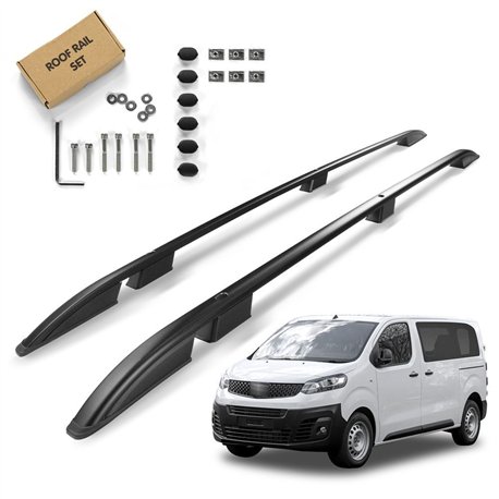 Roof rails for Fiat Ulysse III 507 H1 L3 Maxi 2022- SKYPORT Aluminum Plast
