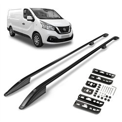 Roof rails for Nissan NV300 I J4 H1 L1 SWB 2016-2021 SKYPORT Aluminum Plas