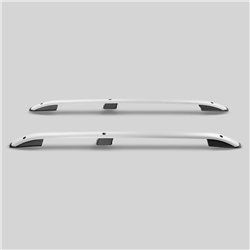 Roof rails for Fiat Doblo I 223 H1 L1 2001-2010 SKYPORT Aluminum Plastic