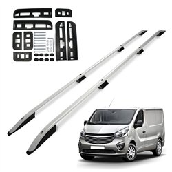 Relingi dachowe Nissan NV300 I J4 H1 L1 SWB 2016-2021 Aluminium plastik