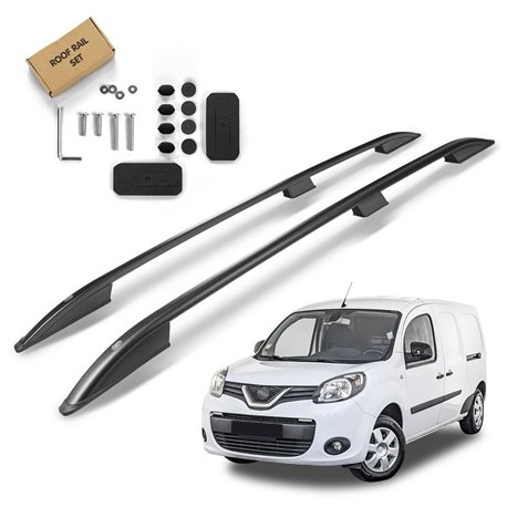 Roof rails for Nissan NV250 I W H1 L1 Standard 2019-2022 SKYPORT Aluminum