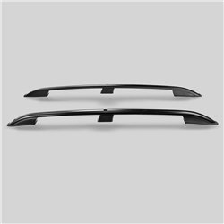 Roof rails for Mercedes EQT (W420) 2023- | SKYPORT Black Aluminum Plastic