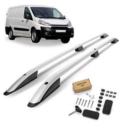 Roof rails for Citroen Dispatch II VF7 H1 L1 2007-2016 SKYPORT Aluminum Pl