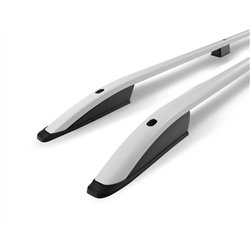 Roof rails for Opel Vivaro B X82 H1 L2 LWB 2014-2019 SKYPORT Aluminum Plas