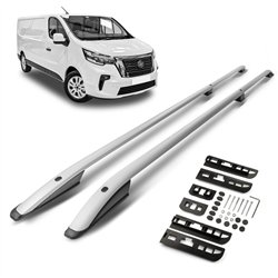 Relingi dachowe Nissan Primastar II J4 H1 L2 LWB 2021- Aluminium