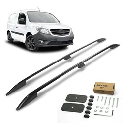 Roof rails for Mercedes Citan W415 H1 L3 A3 2012-2021 SKYPORT Aluminum Pla