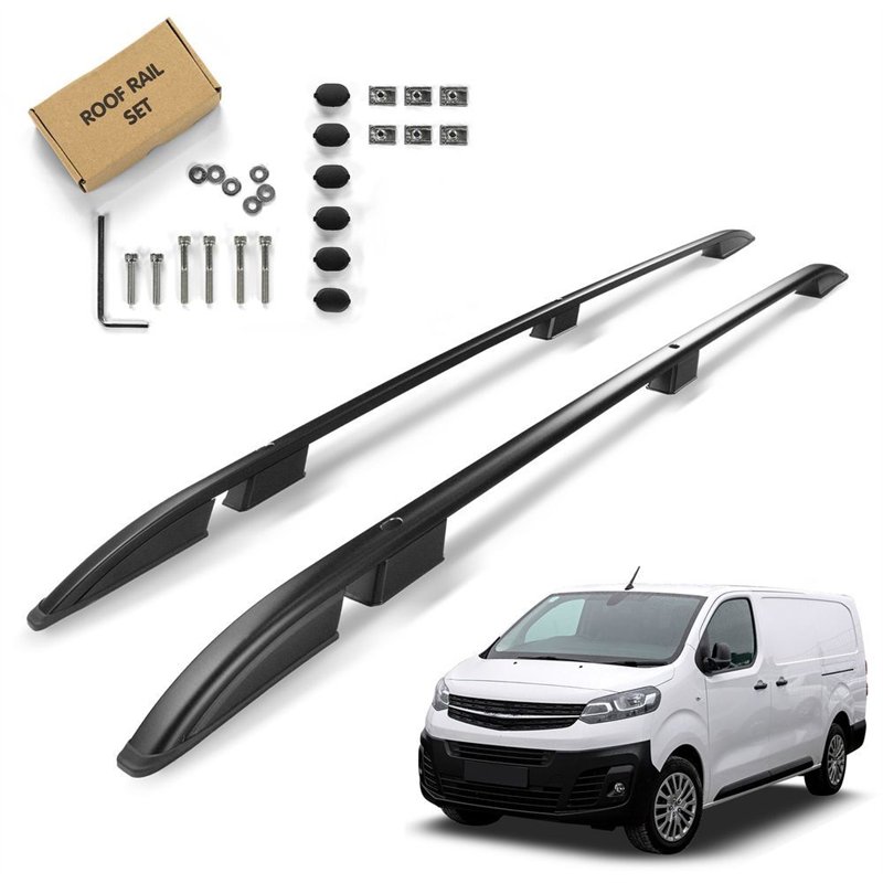 Relingi dachowe Opel Vivaro C K0 H1 L3 L 2019- Aluminium plastik