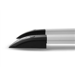 Roof rails for Ford Transit Courier II V769 2023- FLUSH Aluminum Plastic