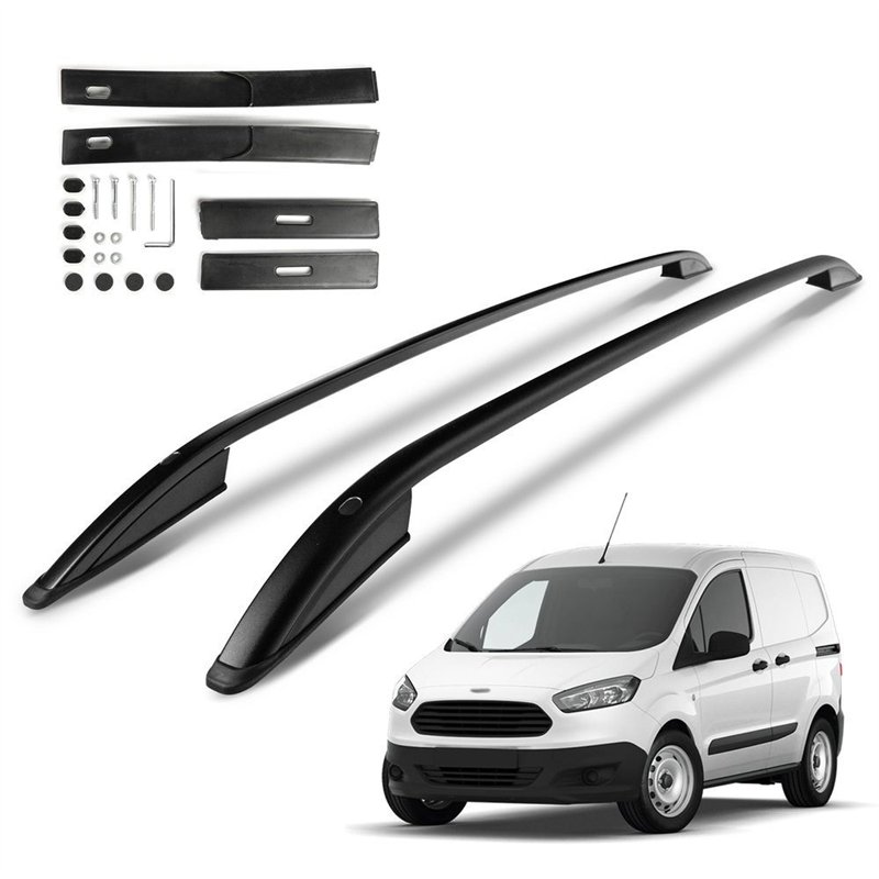 Roof rails for Ford Transit Courier I B460 2014-2023 SKYPORT Aluminum Plas